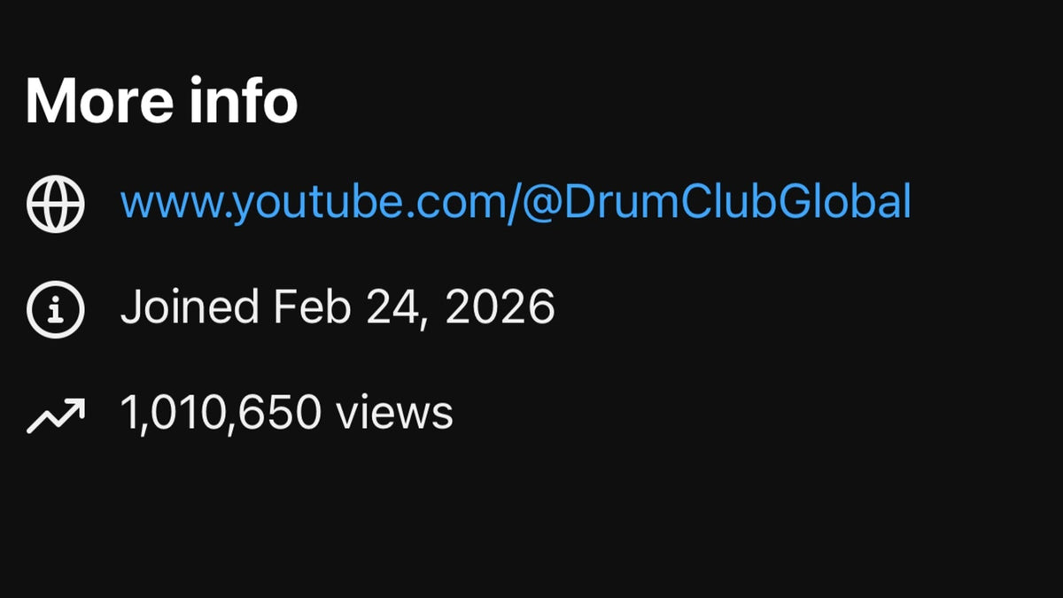 Drum Club Global Surpasses 1 Million YouTube Views in Just Over 60 Days