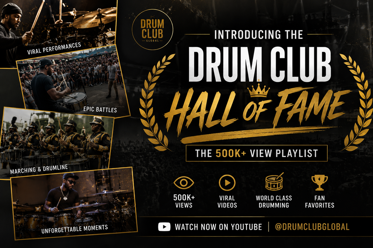 Drum Club Hall of Fame: Watch Our Biggest Viral Drum Videos (500K+ Views)