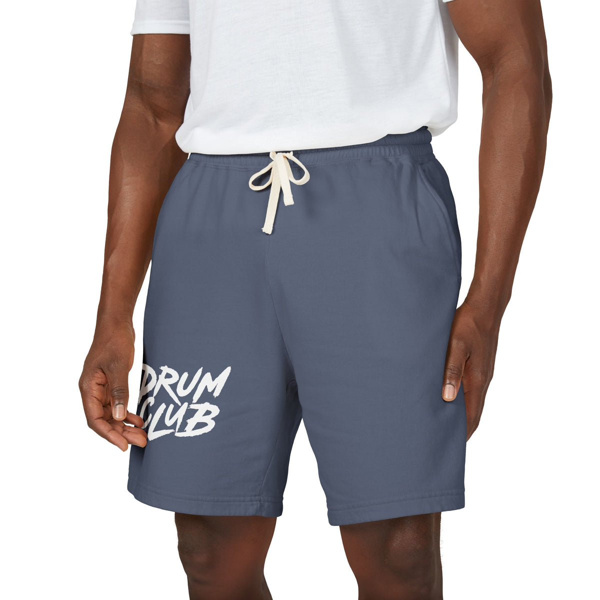 DRUM CLUB Brush Garment-Dyed Fleece Shorts | Unisex