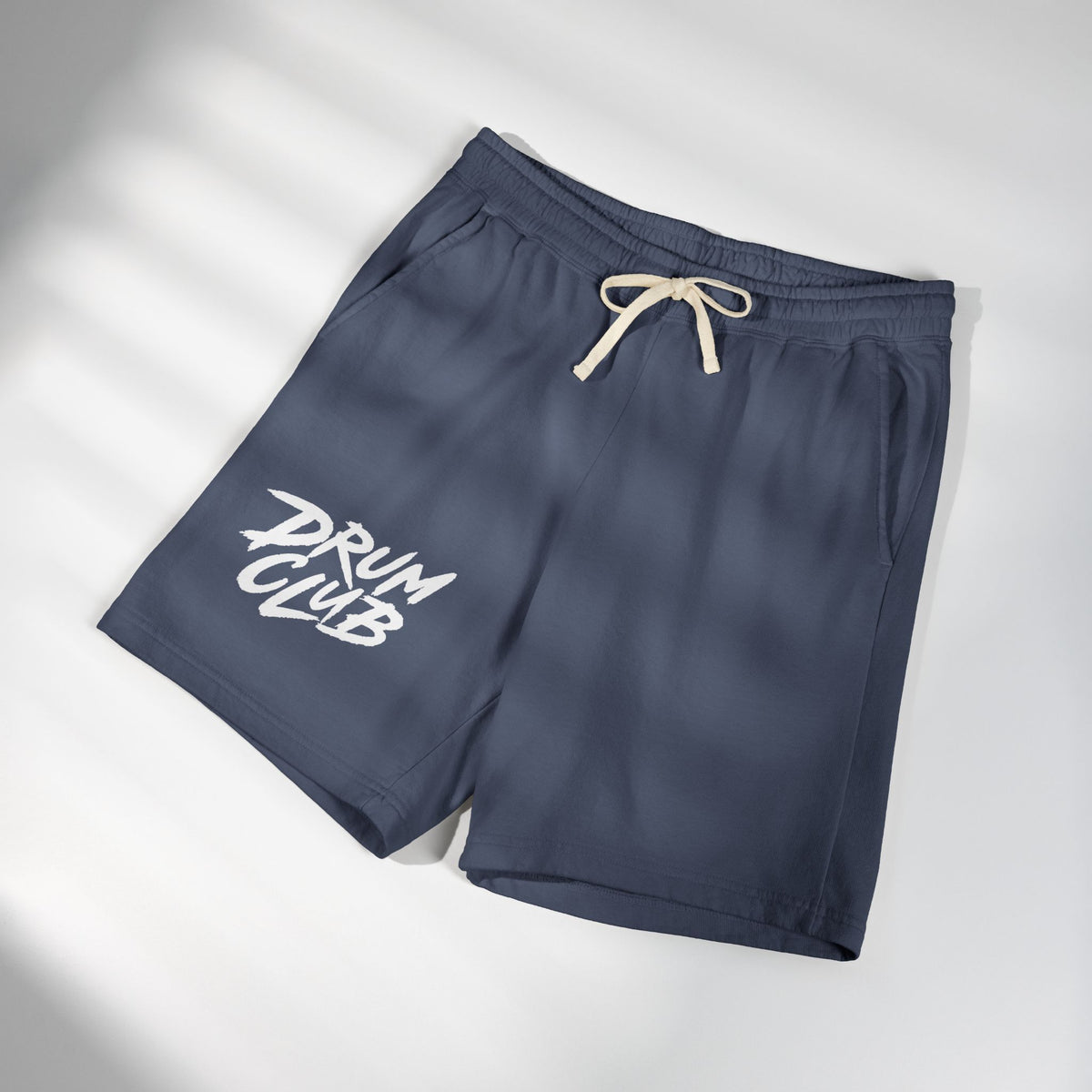 DRUM CLUB Brush Garment-Dyed Fleece Shorts | Unisex
