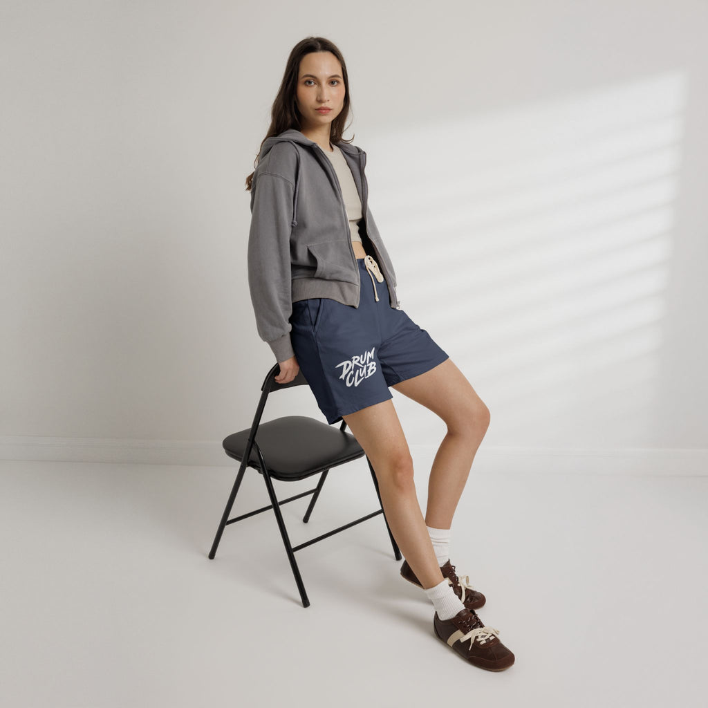 DRUM CLUB Brush Garment-Dyed Fleece Shorts | Unisex