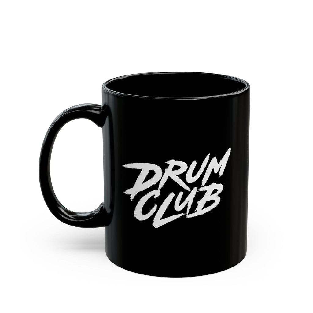 DRUM CLUB Brush Black Mug
