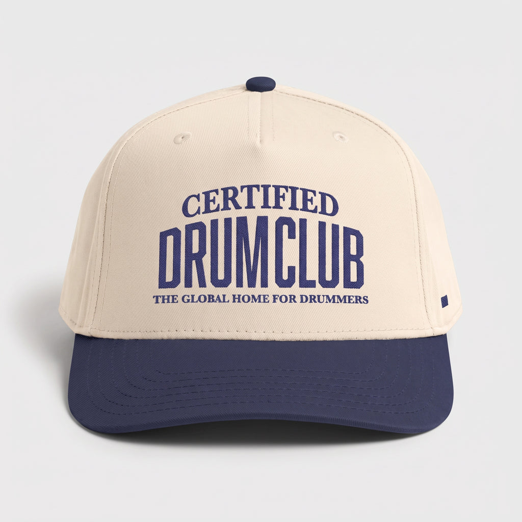 Certified Drum Club Member FOURFOUR Snapback — Blue