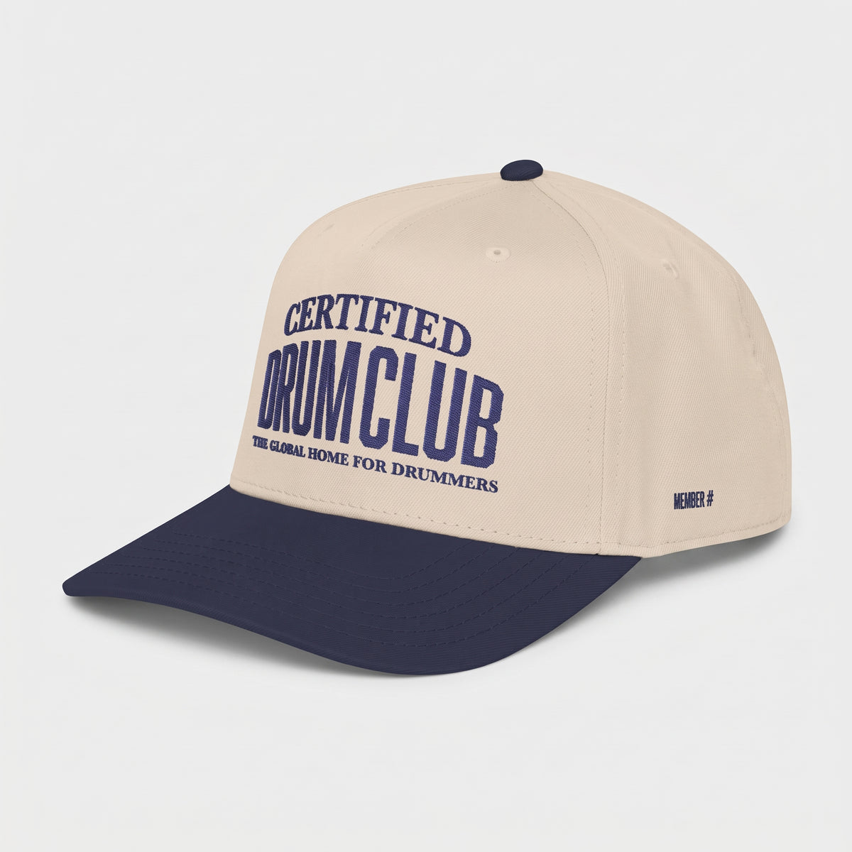 Certified Drum Club Member FOURFOUR Snapback — Blue