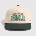 Certified Drum Club Member FOURFOUR Snapback — Dark Green
