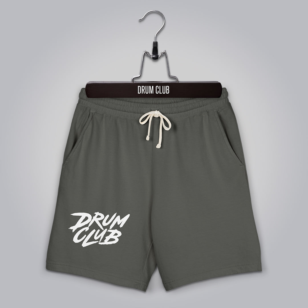 DRUM CLUB Brush Garment-Dyed Fleece Shorts | Unisex