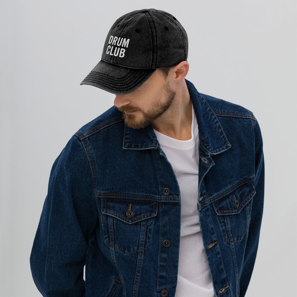 DRUM CLUB Vintage Cotton Twill Cap