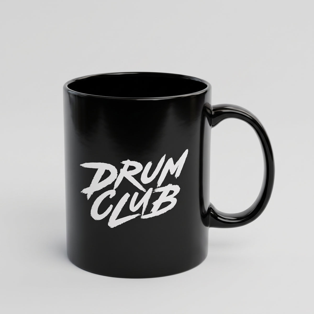 DRUM CLUB Brush Black Mug