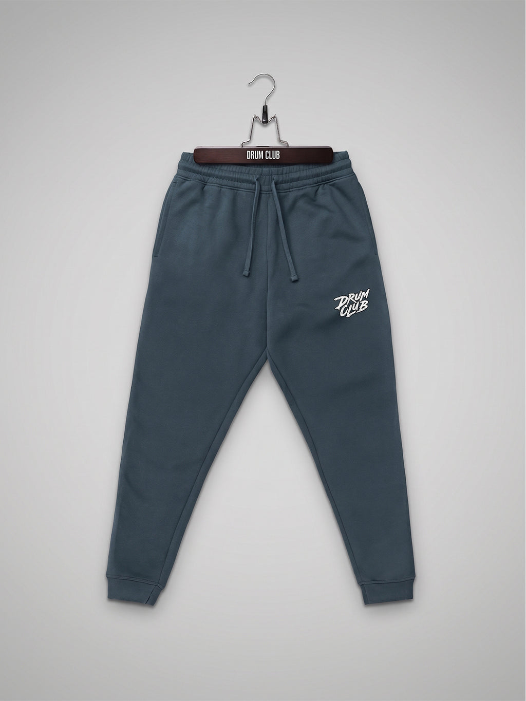 DRUM CLUB Brush Embroidered Fleece Joggers