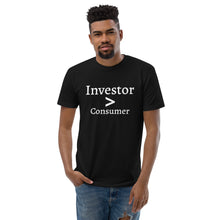 Load image into Gallery viewer, &quot;Investor &gt; Consumer&quot; financial literacy tee
