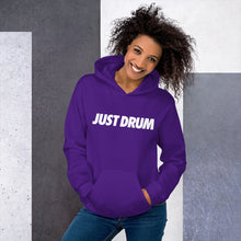 Load image into Gallery viewer, Just Drum. Hoodie
